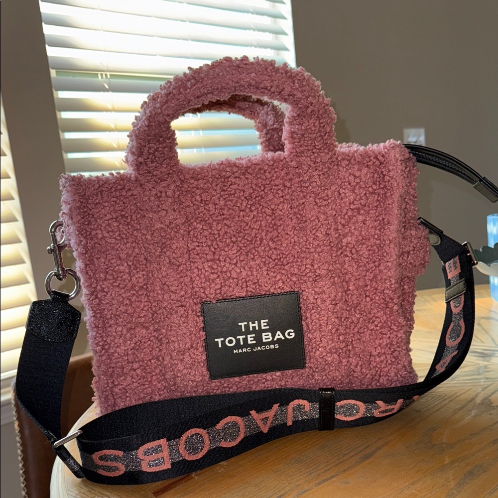 Marc Jacobs Textured Mauve Tote